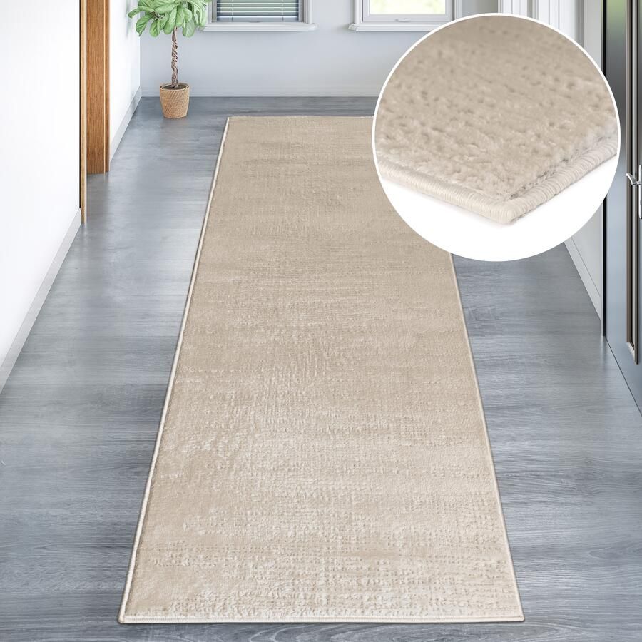 My home Loper Ariano subtiele glans hoog-laag structuur krimp carving-effect - Foto 9