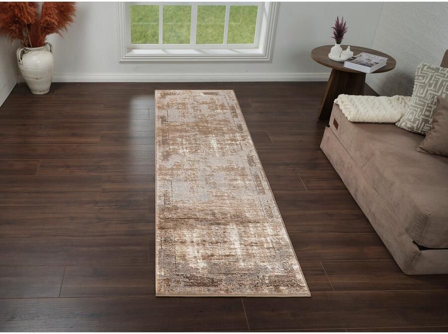 My home Loper Hamsa discrete glans krimp-garen-effect in vintage-look dichte kwaliteit - Foto 4