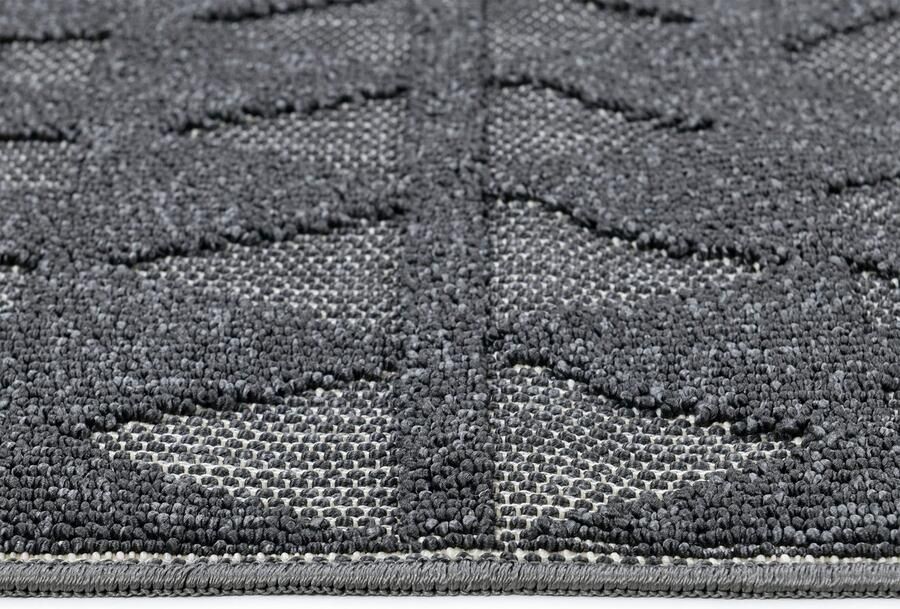 My home Loper Juliane Outdoor Hoog-laag structuur Boho geschikt voor buiten - Foto 8