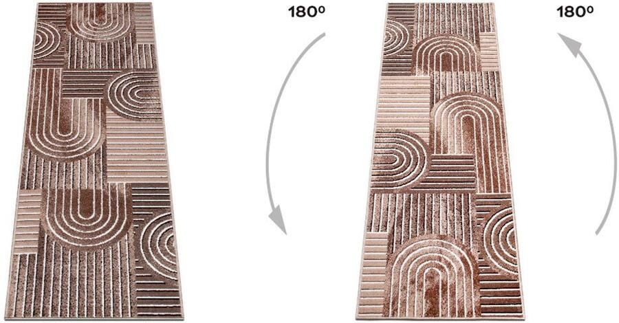 My home Loper Lysandra 3d-effect zachte korte pool onderhoudsvriendelijk lichte glans scandi-look - Foto 7