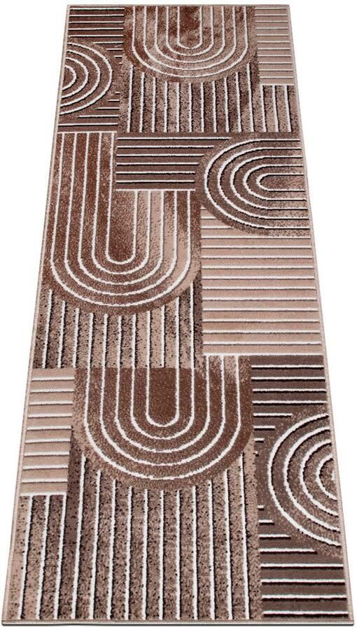 My home Loper Lysandra 3d-effect zachte korte pool onderhoudsvriendelijk lichte glans scandi-look - Foto 6