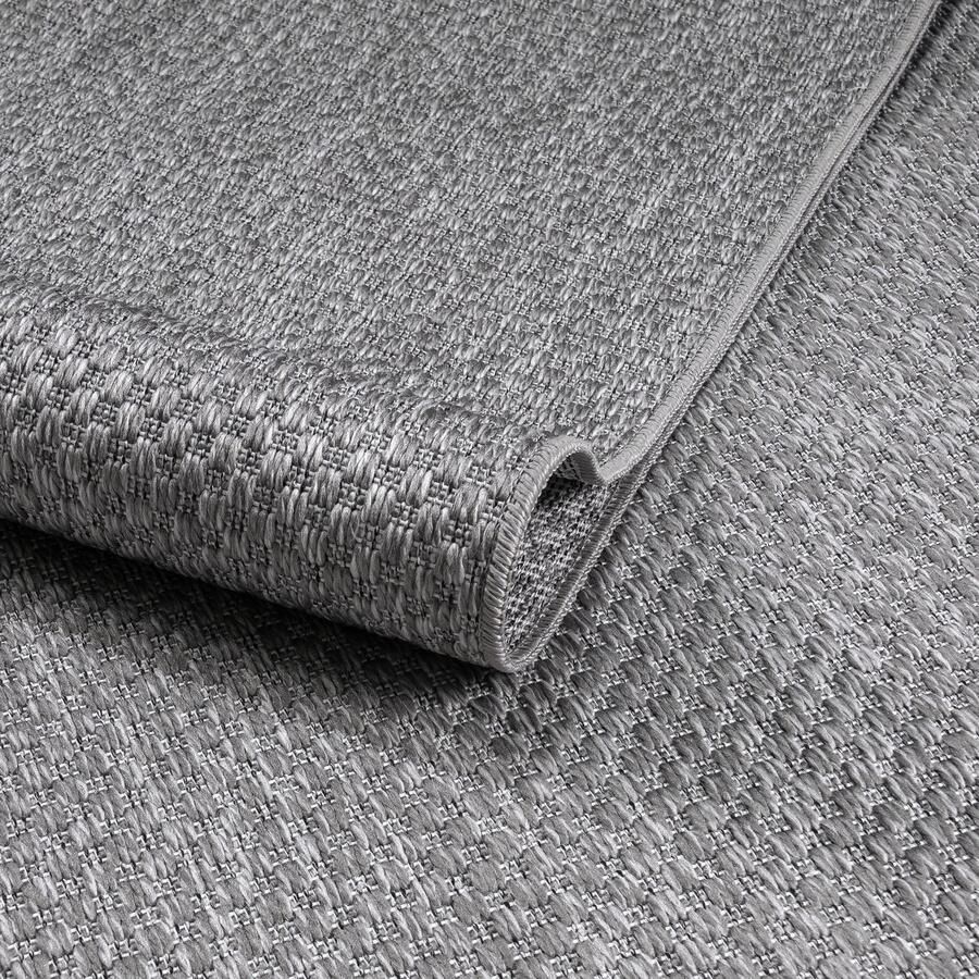 My home Loper Rhodos Geschikt voor buiten sisal-look weerbestendig & uv-bestendig tweezijdig te gebruiken kleed