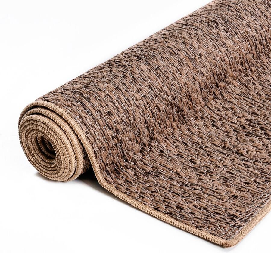 My home Loper Rhodos Geschikt voor buiten sisal-look weerbestendig & uv-bestendig tweezijdig te gebruiken kleed - Foto 6