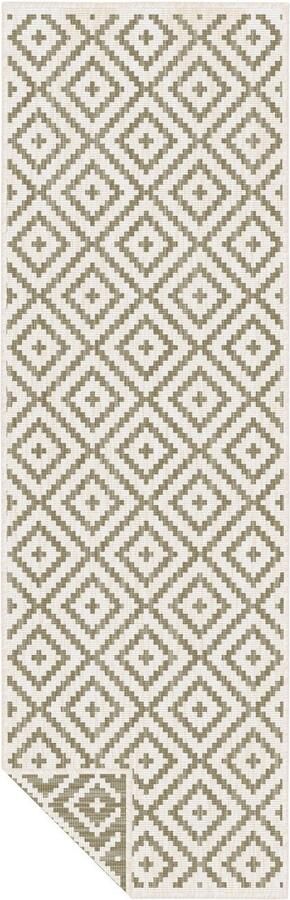 My home Loper Ronda tweezijdig te gebruiken kleed Sisal-look platweefsel in- en outdoor geometrisch boho design - Foto 7