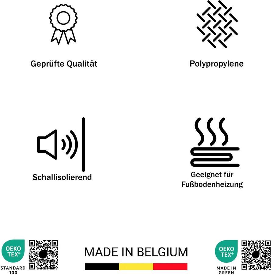 My home Loper Shari Made in Belgium Tapijtloper oriëntlook kortpolig zacht onderhoudsvriendelijk - Foto 2