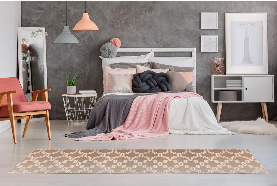 My home Loper Triana geometrisch & modern 3d-design korte pool behaaglijk brug - Foto 8