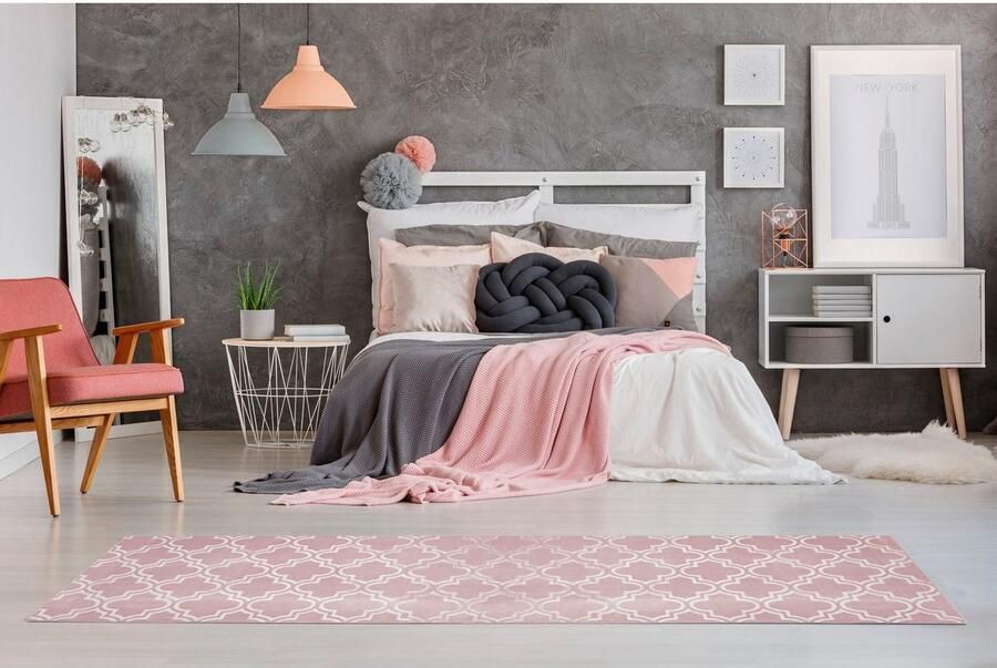 My home Loper Triana geometrisch & modern 3d-design korte pool behaaglijk brug - Foto 4