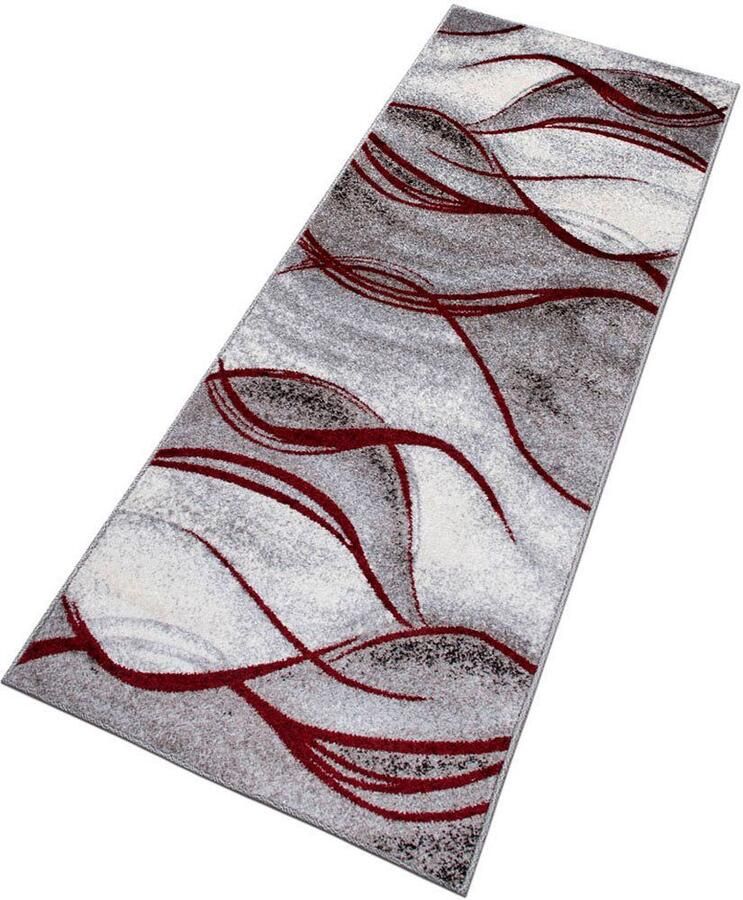 My home Loper Tritom met bijzonder zachte pool kortpolig modern golvenmotief - Foto 8