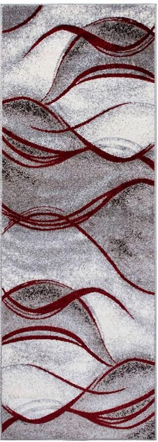 My home Loper Tritom met bijzonder zachte pool kortpolig modern golvenmotief - Foto 7