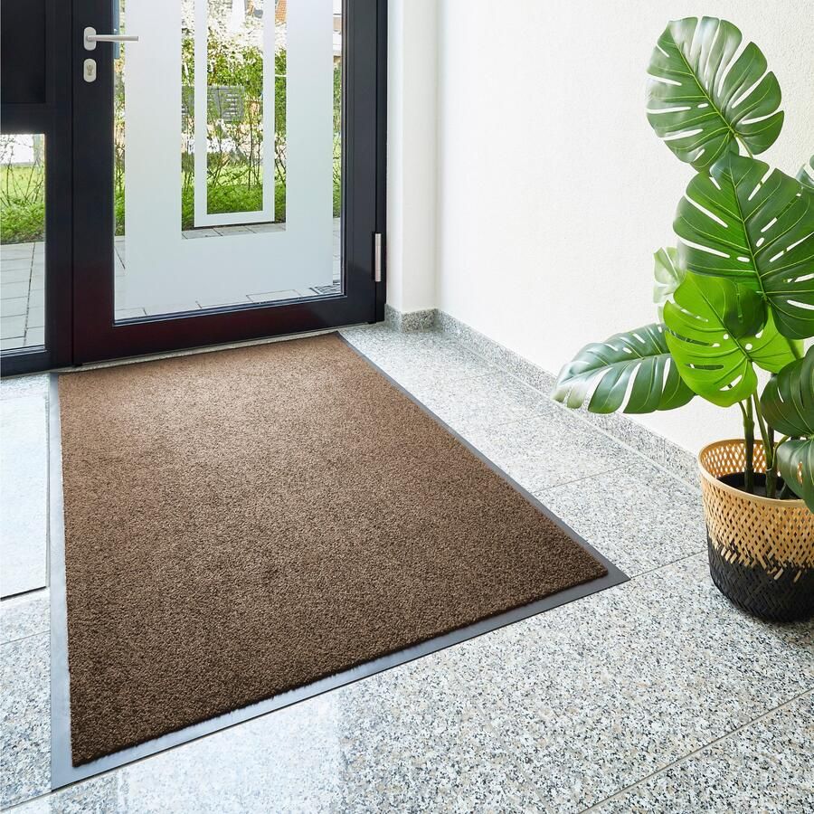 My home Mat Emil Made in Netherlands Vuilvangmat uni kleuren antislip wasbaar (handwas)