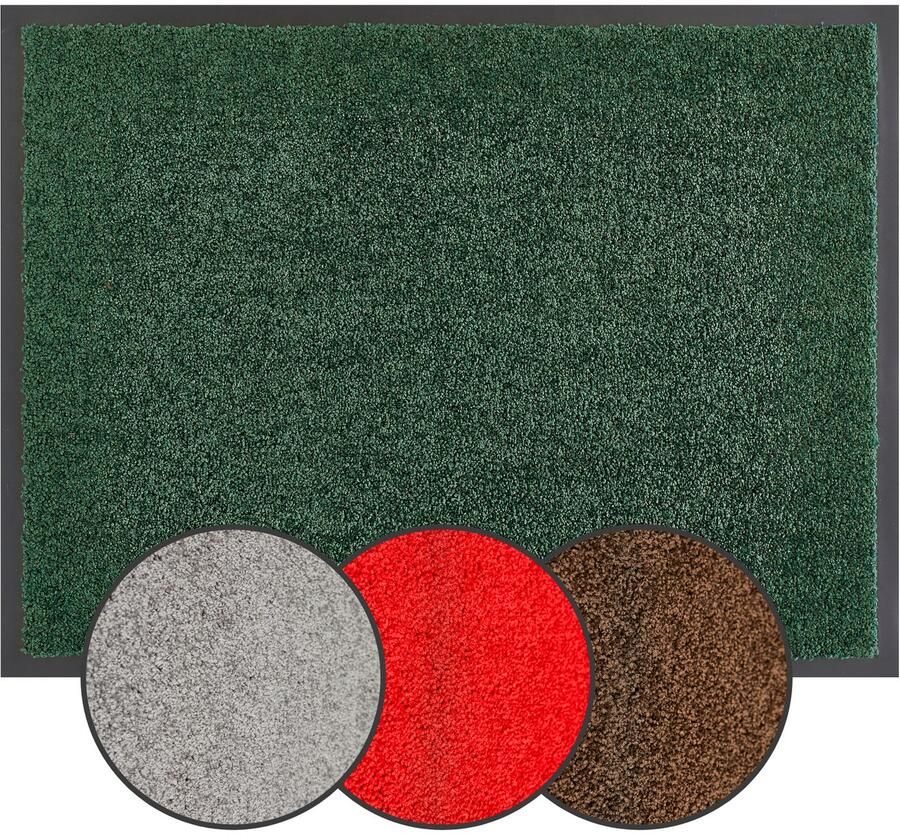 My home Mat Emil Made in Netherlands Vuilvangmat uni kleuren antislip wasbaar (handwas) - Foto 5