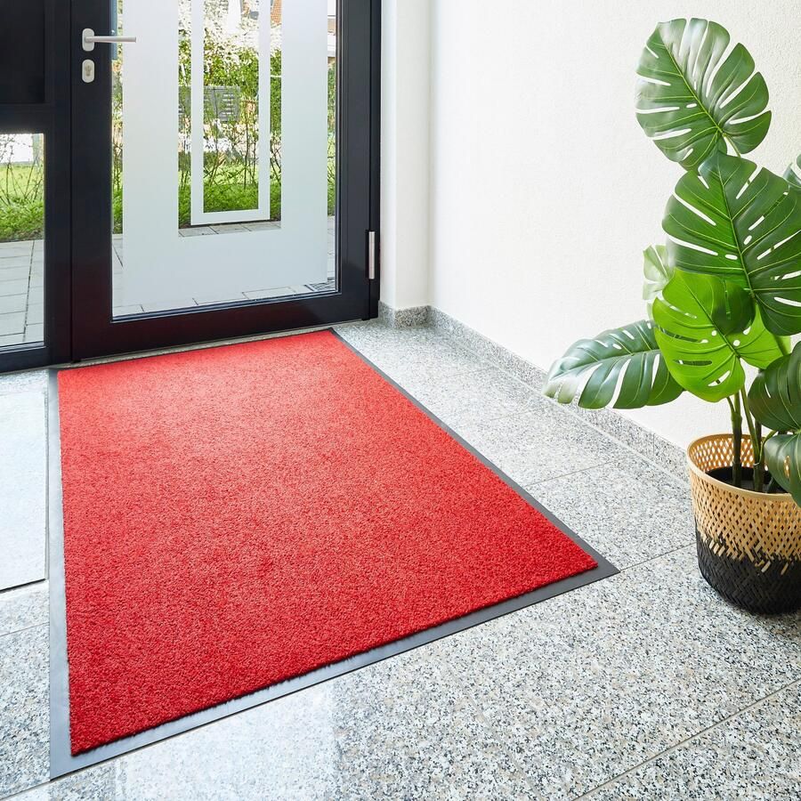 My home Mat Emil Made in Netherlands Vuilvangmat uni kleuren antislip wasbaar (handwas) - Foto 7