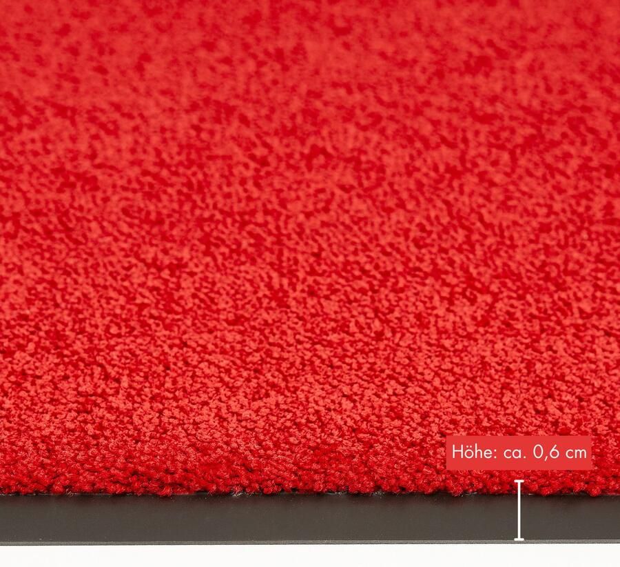 My home Mat Emil Made in Netherlands Vuilvangmat uni kleuren antislip wasbaar (handwas) - Foto 5