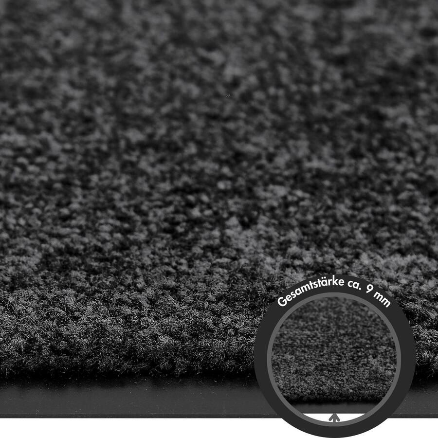 My home Mat Fresh Step Made in Belgium voor de entree effen kleuren antislip robuust wasbaar - Foto 2