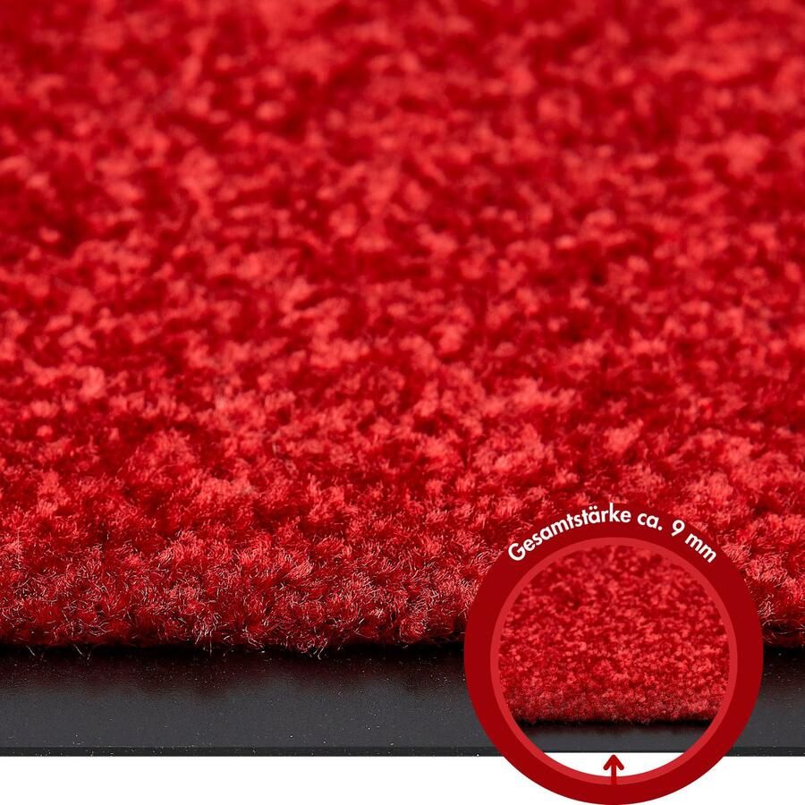 My home Mat Fresh Step Made in Belgium voor de entree effen kleuren antislip robuust wasbaar - Foto 2