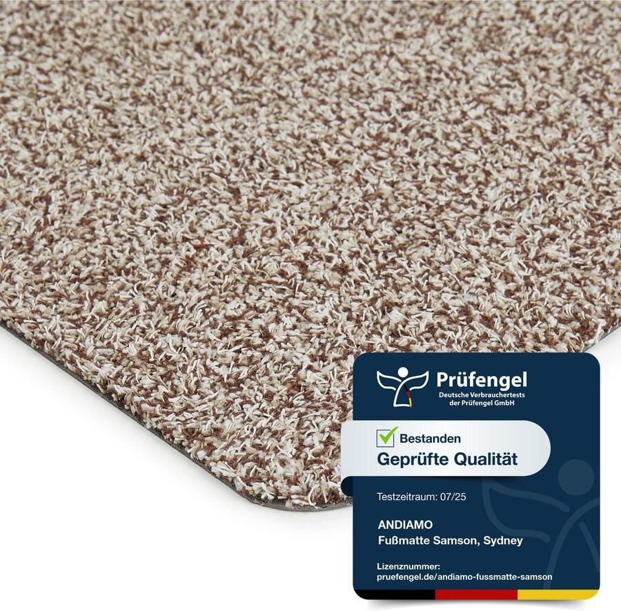 My home Mat Sydney Made in Netherlands Vuilafstotende mat gemêleerde look antislip voor binnen en buiten - Foto 4