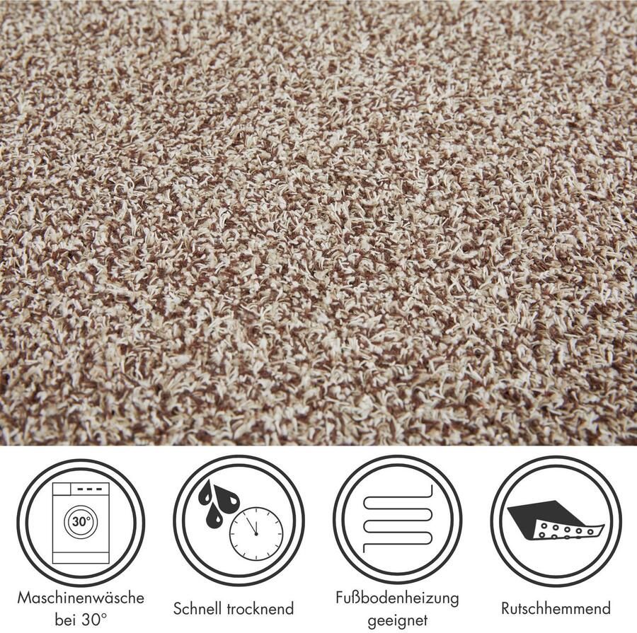 My home Mat Sydney Made in Netherlands Vuilafstotende mat gemêleerde look antislip voor binnen en buiten - Foto 3