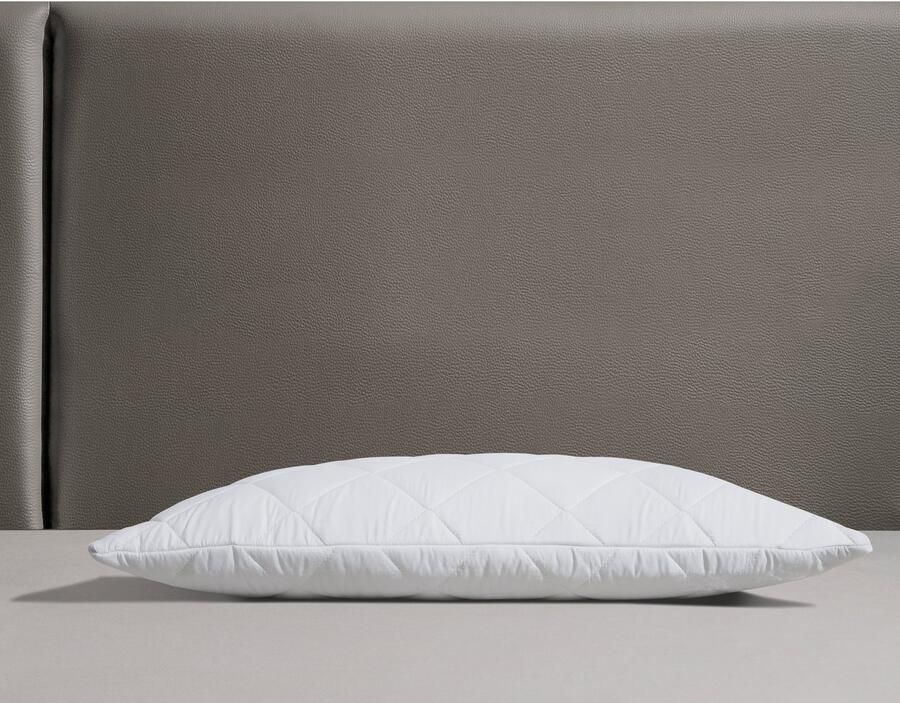 My home Microfiberkussen Microlux kussen 40x80 cm 80x80 cm Kussen in de kleuren: wit blauw roze & groen - Foto 3