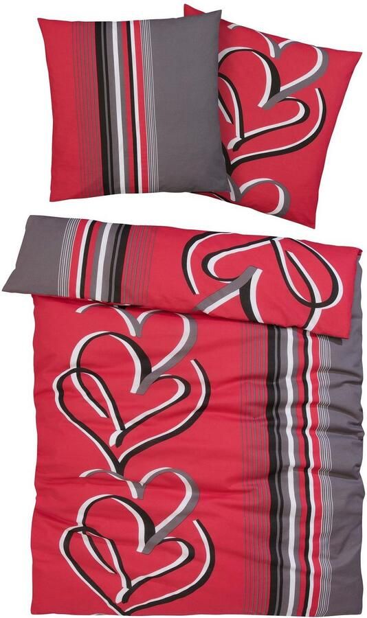 My home Overtrekset Area in mt. 135x200 of 155x220 cm Dekbedovertrek in verschillende kwaliteiten (2-delig) - Foto 5