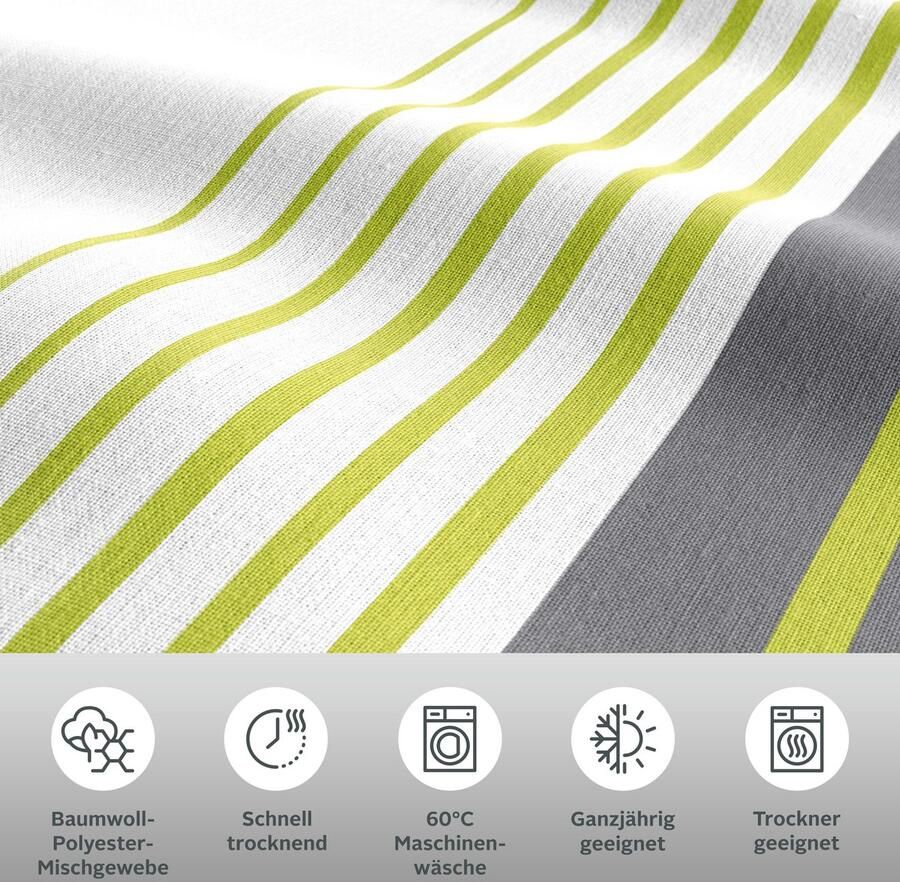 My home Overtrekset Area in mt. 135x200 of 155x220 cm Dekbedovertrek in verschillende kwaliteiten (2-delig) - Foto 3