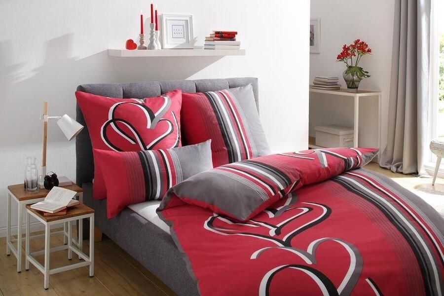 My home Overtrekset Area in mt. 135x200 of 155x220 cm Dekbedovertrek in verschillende kwaliteiten (2-delig) - Foto 3