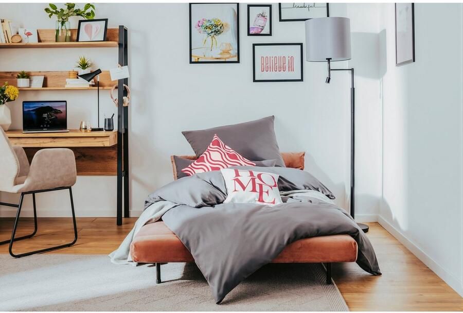 My home Overtrekset Desner Premium kwaliteit 100 % polyester zeer zacht uni vanaf 135x200 cm - Foto 12