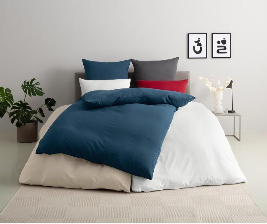 My home Overtrekset Desner Premium kwaliteit 100 % polyester zeer zacht uni vanaf 135x200 cm - Foto 3