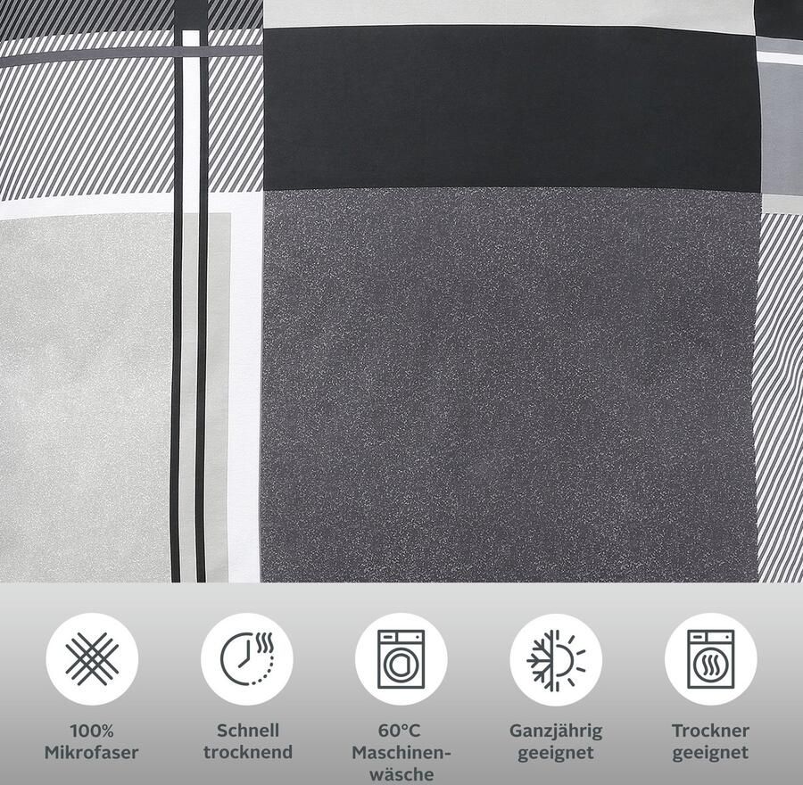 My home Overtrekset NINA in verschillende kwaliteiten in de afmetingen: 135x200 of 155x220 cm - Foto 6