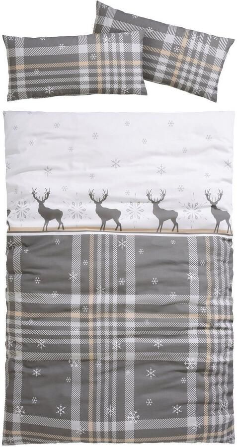 My home Overtrekset Wenda van polycotton (verkoelend) + fijnflanel (warm 100% katoen) (2-delig) - Foto 7