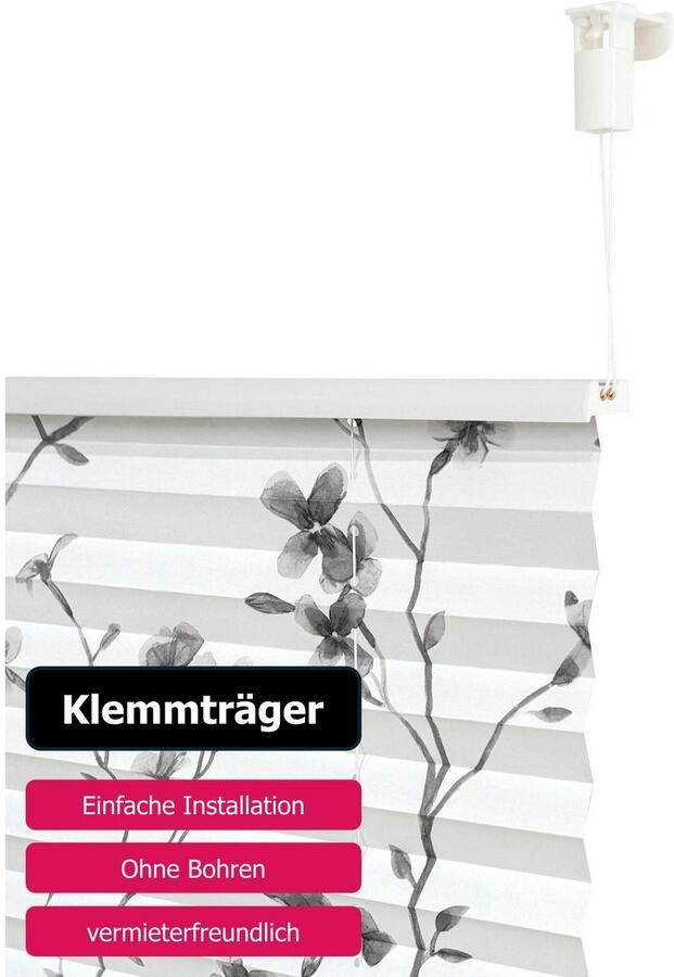 My home Plissé Minna in vaste maat met bloemprint klemband nieuwe uitgave! (1 stuk) - Foto 6