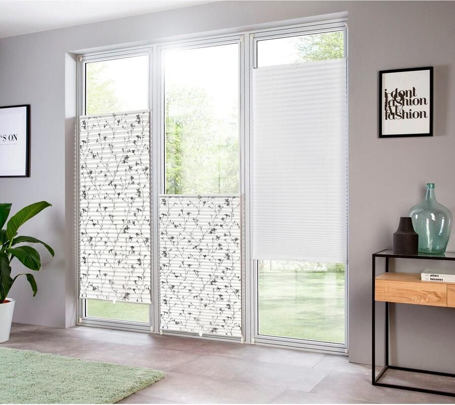 My home Plissé Minna in vaste maat met bloemprint klemband nieuwe uitgave! (1 stuk) - Foto 3