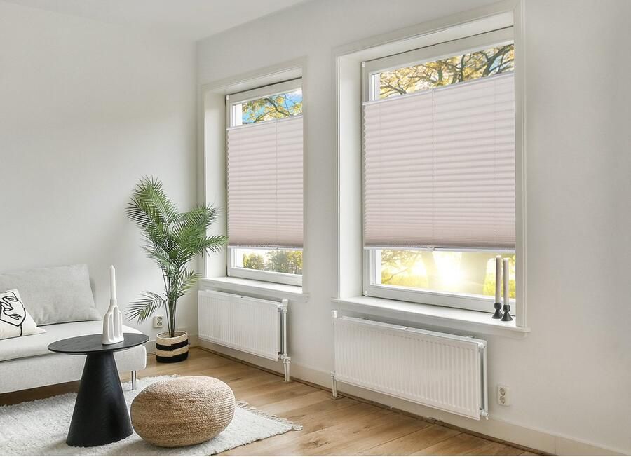 My home Plissé Willa NIEUWE UITGAVE in linnenlook (1 stuk) - Foto 2