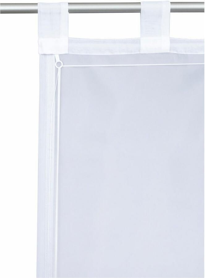 My home Romeins rolgordijn IDAHO Transparant voile polyester (1 stuk) - Foto 4