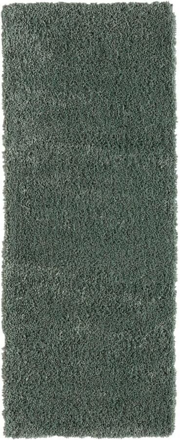 Myflair Möbel & Accessoires Set slaapkamerkleedjes met hoge pool My Shaggy uni-kleuren licht glanzend extra fluffy loper-set - Foto 7