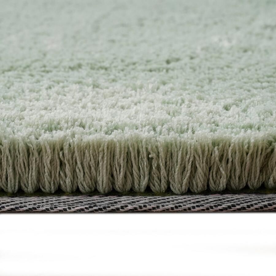 My home Set slaapkamerkleedjes met hoge pool Microvezeltapijt Magong bijzonder zacht zeer fijne pool uni unikleurig slaapkamerkleed loperset slaapkamer kinderkamer - Foto 3