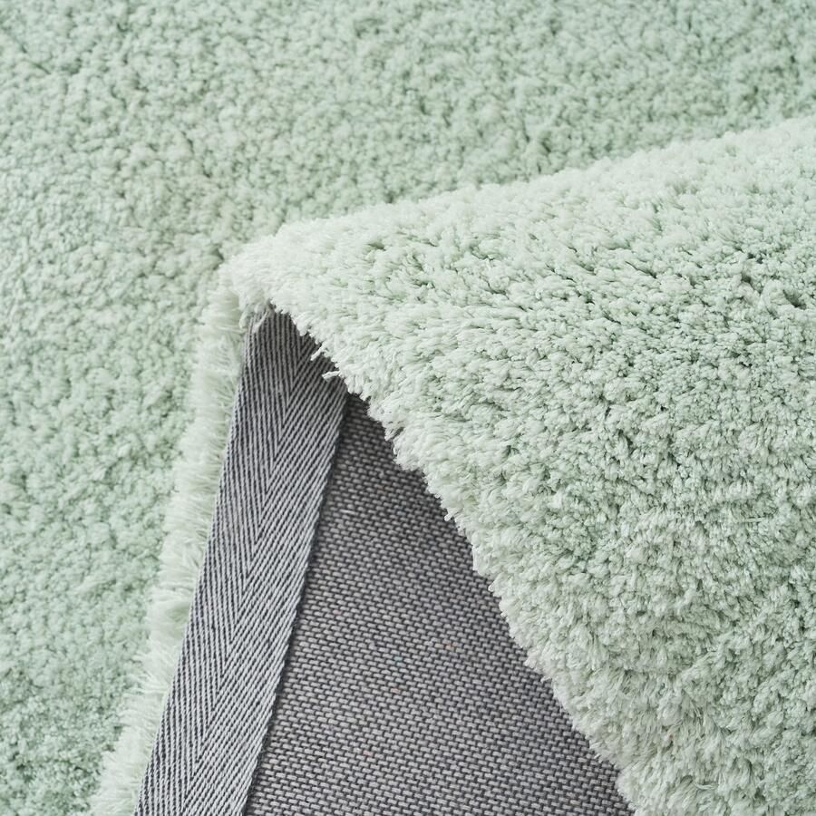 My home Set slaapkamerkleedjes met hoge pool Microvezeltapijt Magong bijzonder zacht zeer fijne pool uni unikleurig slaapkamerkleed loperset slaapkamer kinderkamer - Foto 2