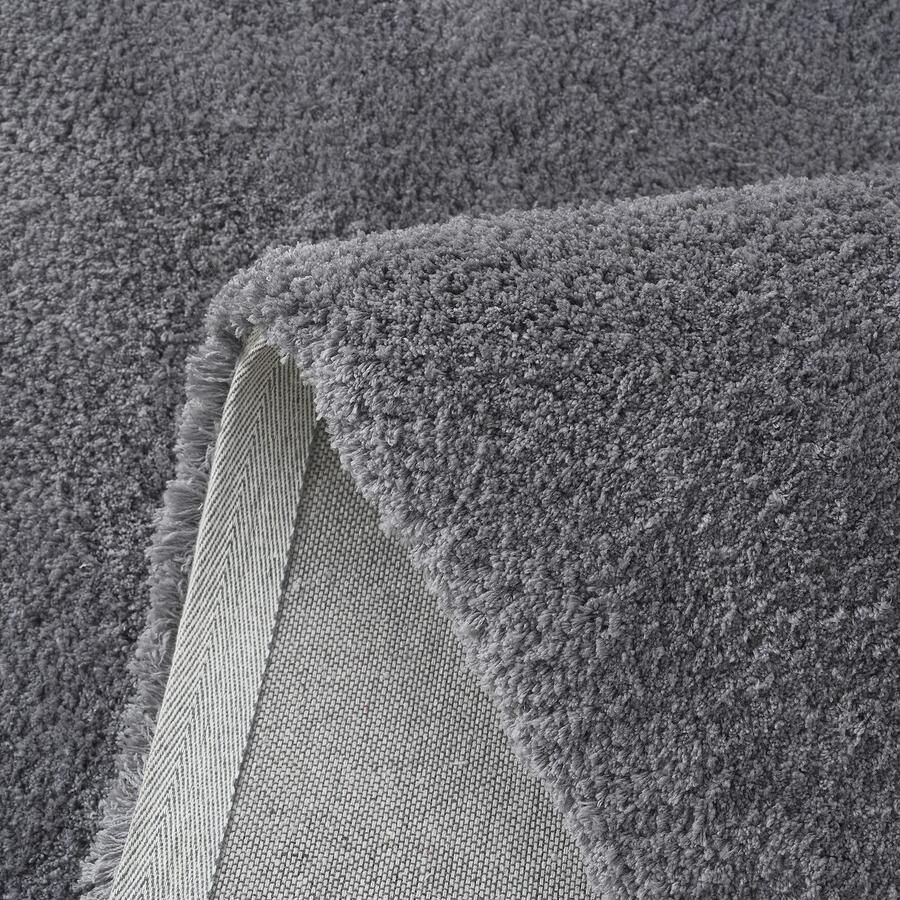 My home Set slaapkamerkleedjes met hoge pool Microvezeltapijt Magong bijzonder zacht zeer fijne pool uni unikleurig slaapkamerkleed loperset slaapkamer kinderkamer - Foto 2