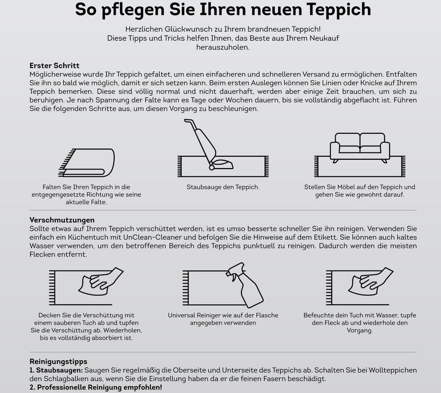 My home Set slaapkamerkleedjes Tritom met bijzonder zachte pool kortpolig modern golvenmotief - Foto 4