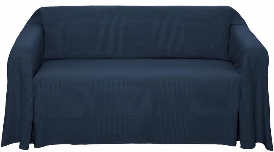 My home Sprei Mira lichte sprei van 100% katoen uni foulard zonder vulling - Foto 4