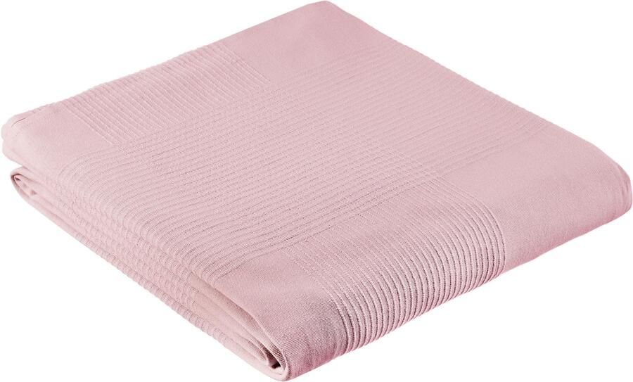 My home Sprei Mira lichte sprei van 100% katoen uni foulard zonder vulling - Foto 5