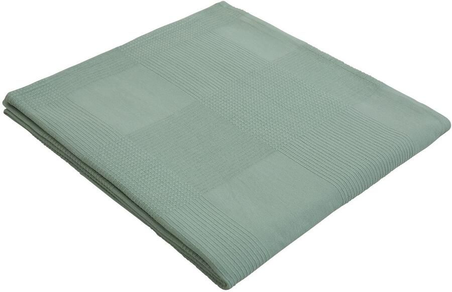 My home Sprei Mira lichte sprei van 100% katoen uni foulard zonder vulling - Foto 4