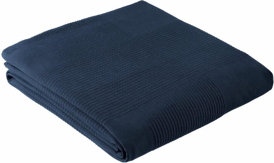 My home Sprei Mira lichte sprei van 100% katoen uni foulard zonder vulling - Foto 3