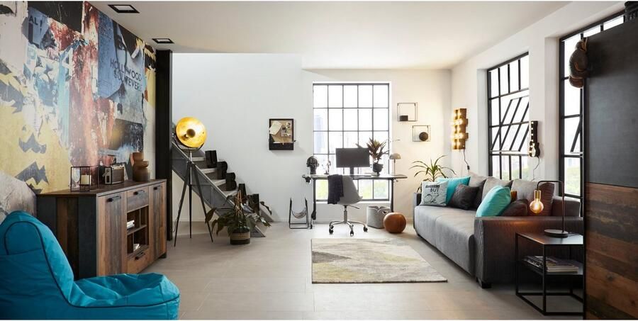 Home affaire Slaapbank Bella met gestempelde overtrekstof bij armleuningen - Foto 6