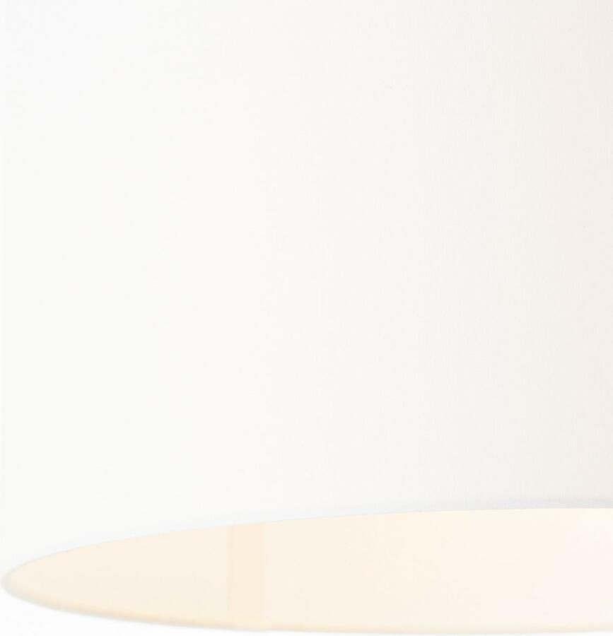 My home Staande lamp ELIJAH Booglamp textielen kap stof ø 36 cm (1 stuk)