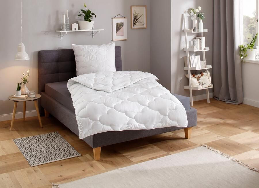 My home Synthetisch dekbed Mondschein dekbed 135x200 cm 155x220 cm 200x200 cm Dekbedden zomer winter geschikt voor mensen met een allergie (mensen met huisstofmijtallergie) Licht - Foto 7