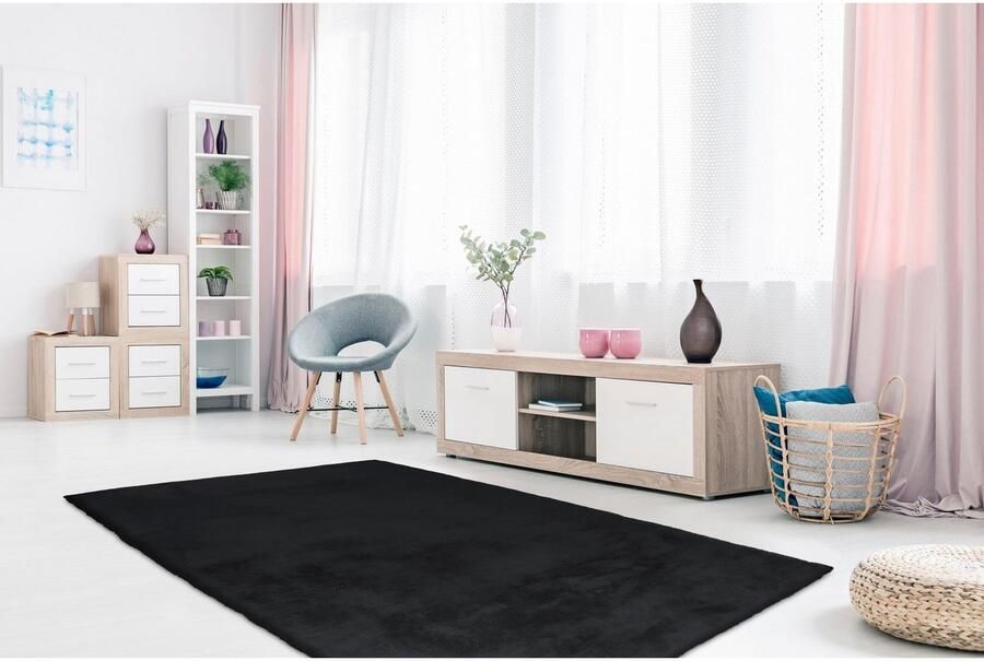 ARTE ESPINA Vachtvloerkleed Rabbit 100 Imitatiebont konijnenbont-gevoel superzacht hoogpolig vloerkleed - Foto 3
