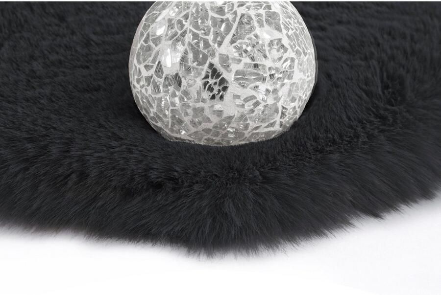 My home Vachtvloerkleed Alvin Vloerkleed in konijnenbont-look imitatiebont - Foto 2