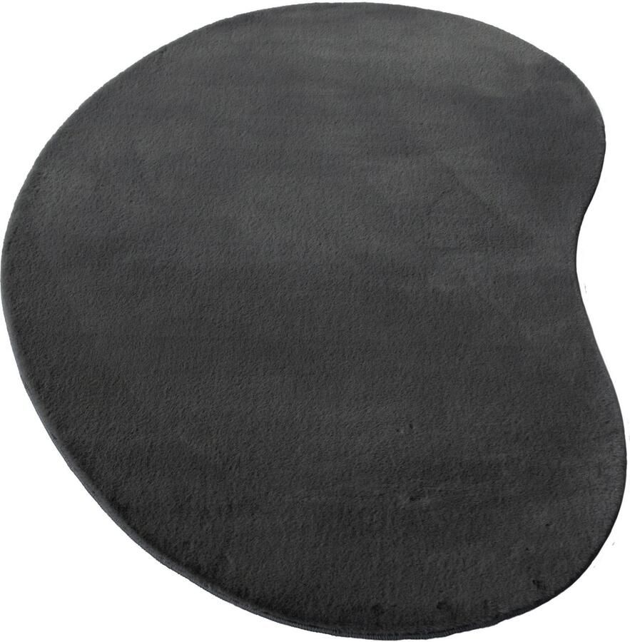 My home Vachtvloerkleed Balu Bean konijnenbont Kunstbont tapijt modern zacht woonkamer slaapkamer - Foto 4