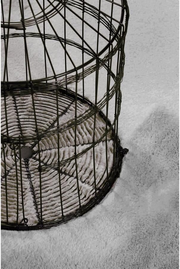 My home Vachtvloerkleed Balu kunstbont tapijt modern Konijnenbont-gevoel lange pool slaapkamer woonkamer kinderkamer - Foto 10