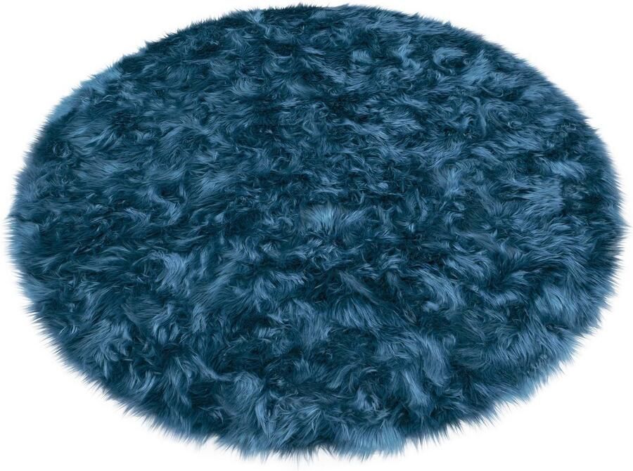 My home Vachtvloerkleed Dena hoogpolige tapijten Imitatiebont zacht unikleuren woonkamer slaapkamer eetkamer - Foto 5